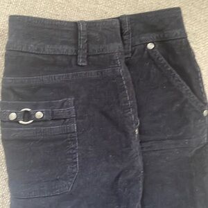 NAVY BLUE Corduroy, Sz 10 PETITE